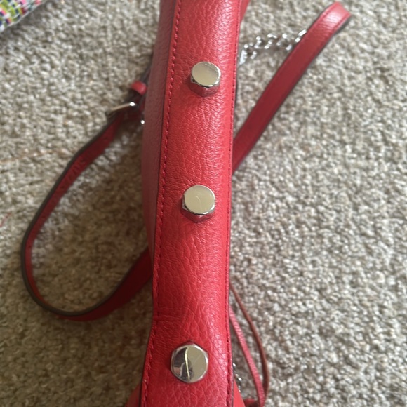 Rebecca Minkoff Mini 5 Zip Red crossbody - Picture 7 of 7